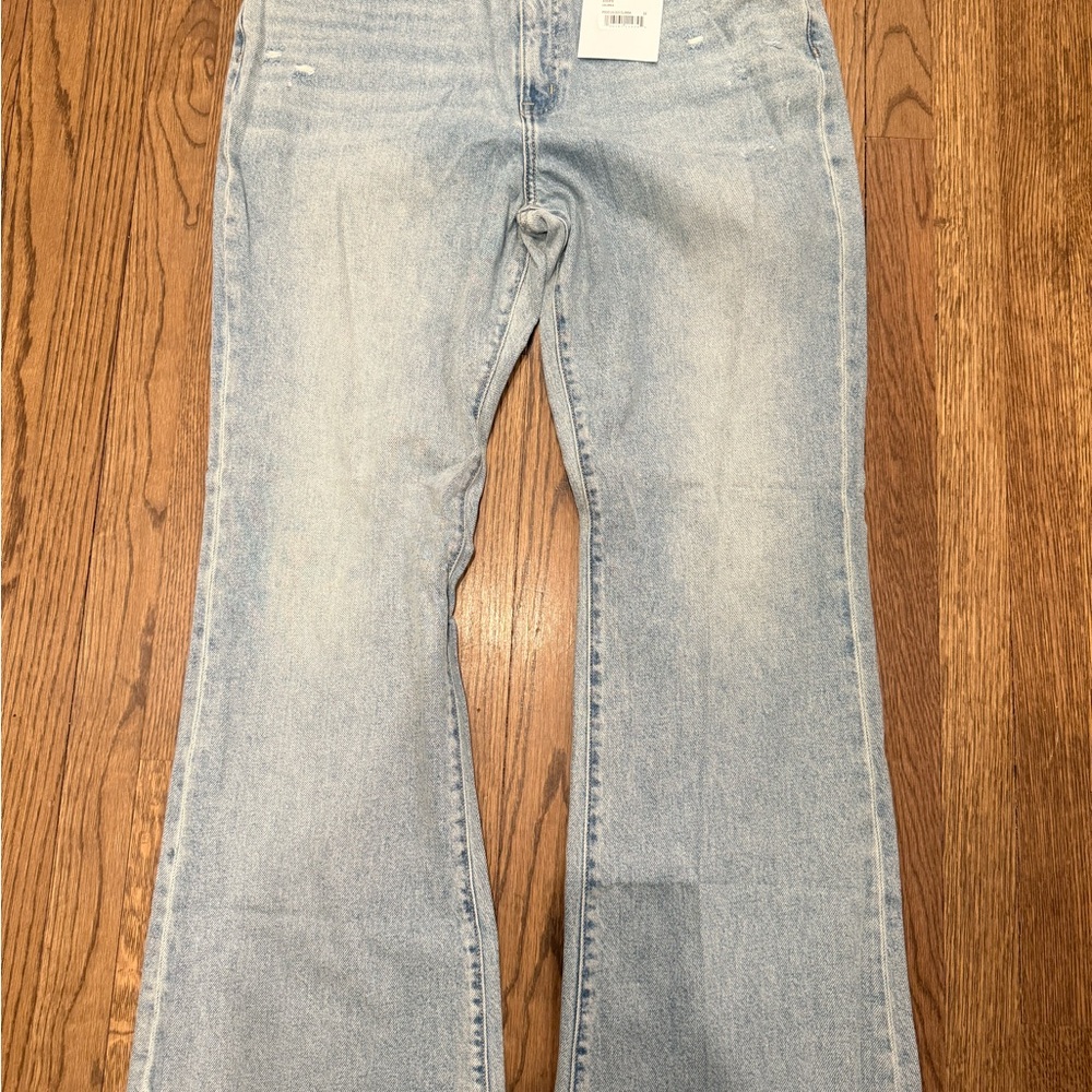 NWT pistola Stevie high rise relaxed flare leg jeans size 32